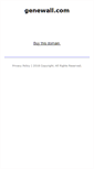 Mobile Screenshot of genewall.com
